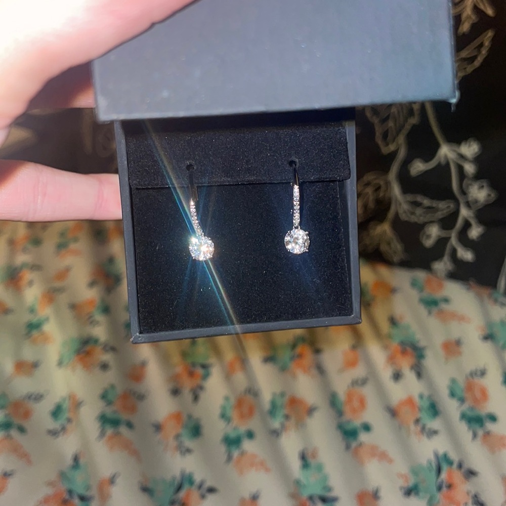 Zales Cubic Zargonia Earrings